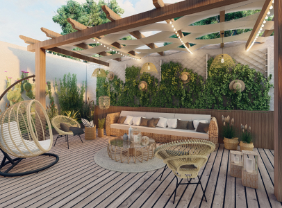 terrasse à Médis près de Royan en Charente-Maritime 17